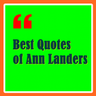 Best Quotes of Ann Landers icon