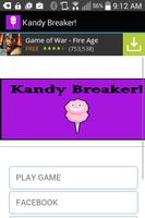 Kandy Breaker! Free Candy Game Poster