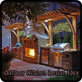 Outdoor Kitchen Design Idea icône