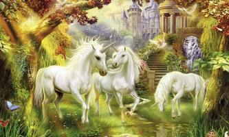Unicorn  Puzzle Games Affiche