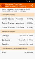 Churrasco Fácil - Calculo churrasco quantidade capture d'écran 1