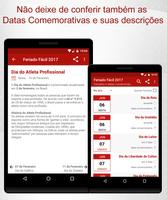 Feriados 2018 Brasil e Datas Comemorativas Screenshot 1