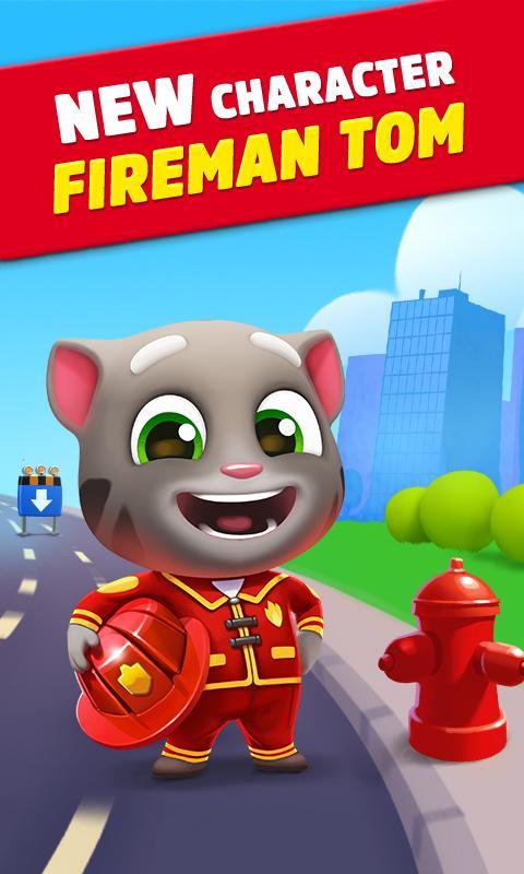 download talking tom run