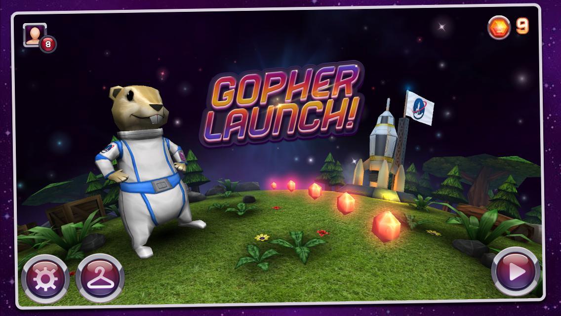 Launch игра. Хомяк космонавт. Gophers game.