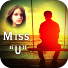 Miss You Photo Frames Zeichen