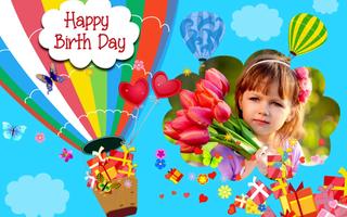 Happy Birthday Frames : Free Birthday Photo Frames تصوير الشاشة 1