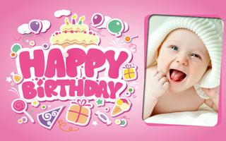 Birthday Frames ảnh chụp màn hình 1