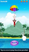 Parachute Jump : Sky Dive Game Affiche