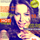 Magazine Cover Frames Zeichen