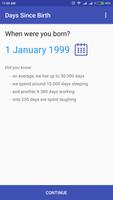 Days Since Birth পোস্টার
