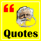 Quotes Ernest Hemingway ícone