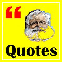 Quotes Ernest Hemingway Cartaz