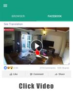 Video Downloader FB تحميل فيديوهات Affiche