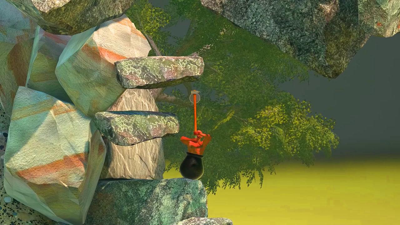 Getting over it with Bennett Foddy золотой котел. A difficult game about Climbing вся карта. A difficult game about Climbing стрим. Карта a difficult game about Climbing полностью. The difficult game about climbing