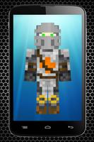 Knight skins for Minecraft Affiche