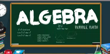Learn Algebra Bubble Bath Game