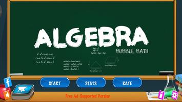 Poster Learn Algebra Bubble Bath Game