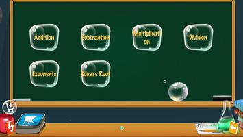 Learn Algebra Bubble Bath Game capture d'écran 1