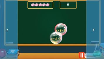 Learn Algebra Bubble Bath Game capture d'écran 2