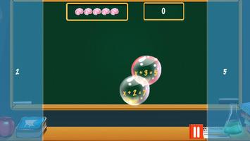 Learn Algebra Bubble Bath Game تصوير الشاشة 2