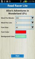 Read Racer: Speed Reading Free скриншот 1