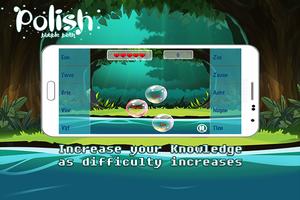 Learn Polish Bubble Bath Game capture d'écran 3