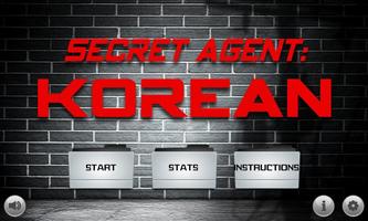 Secret Agent: Korean Lite Affiche