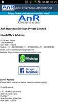 برنامه‌نما AnR Overseas Services عکس از صفحه
