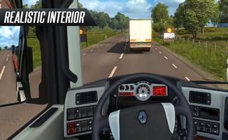 Euro Truck Driving 2018 स्क्रीनशॉट 1