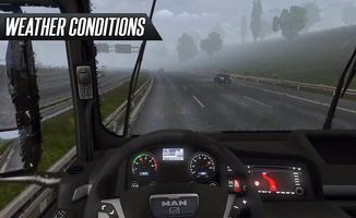 Euro Truck Driving 2018 स्क्रीनशॉट 3