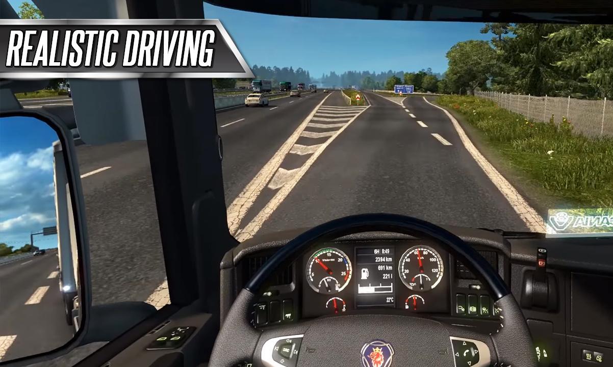 Euro Truck Simulator 2018 APK pour Android Télécharger