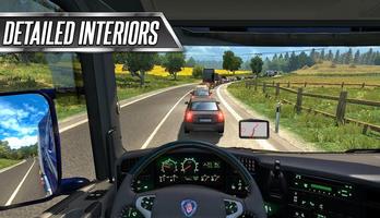 Euro Truck Driver 2018 الملصق