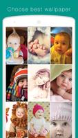 Cute Baby Wallpapers Affiche
