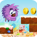 Hogo Purple Monster : Candy Castle adventure aplikacja