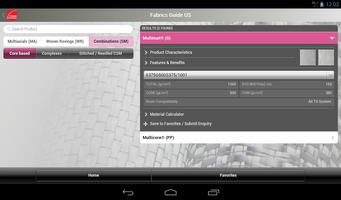 US Technical Fabrics Guide screenshot 2
