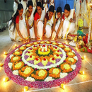 Flower Rangoli Designs Onam Athapookalam APK