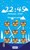 The Owl Emoji LockScreen capture d'écran 1