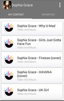 برنامه‌نما Sophia Grace - Video and Music عکس از صفحه