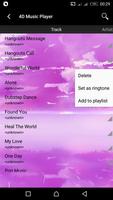 برنامه‌نما 4D Music Player عکس از صفحه