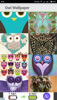 Owl Wallpaper اسکرین شاٹ 1