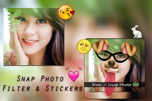 Snap Photo Filters & Stickers الملصق