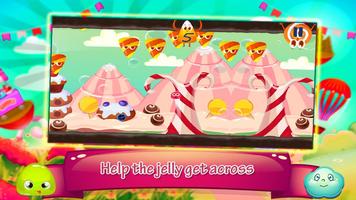 Jelly Bounce Escape Candy Land Affiche