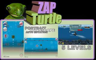 Zap Turtle Affiche