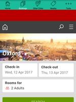 Oxford Hotels syot layar 1