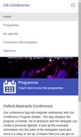 Oxford Abstracts Conference Affiche
