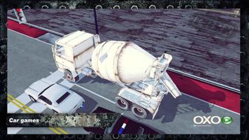 Heavy Metal Mixer Truck: Extreme Duty Vehicle Game Affiche