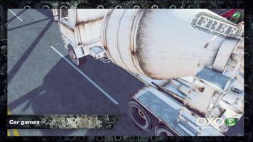 Heavy Metal Mixer Truck: Extreme Duty Vehicle Game syot layar 1