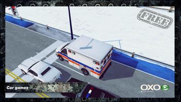 Ambulans Sürme 3D - Gerçek Can Kurtaran Oyunu Affiche