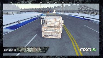 Crazy Truck - Fire Wheels on Highway capture d'écran 3