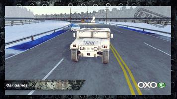 Hummer Jeep Beach Racing - 3D Xtreme Roads FREE screenshot 3
